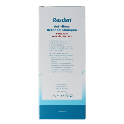 Resdan Shampoo anti-roos forte 125.00 Milliliter