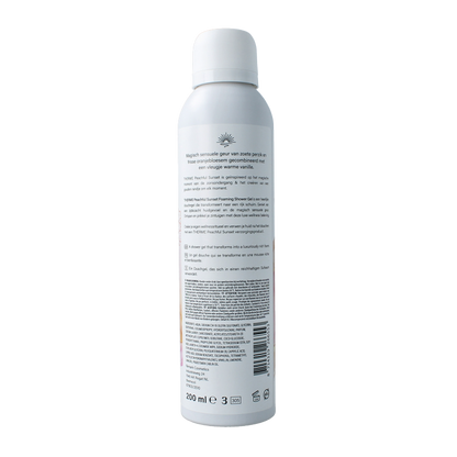 Therme Peachful sunset foaming shower gel 200 Milliliter