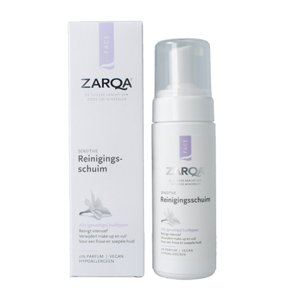 Zarqa Face reinigingsschuim sensitive 150 Milliliter