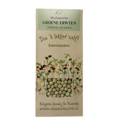 Peuleschil Groene erwten bio 140 Gram