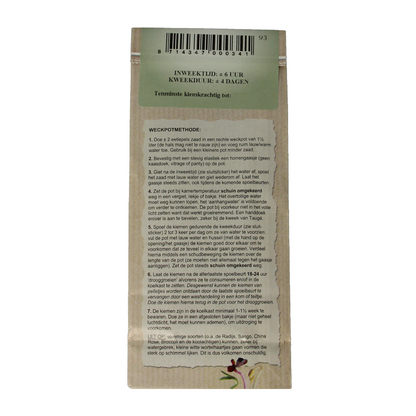 Peuleschil Alfalfazaad bio 140 Gram