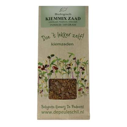 Peuleschil Kiemmixzaad bio 145 Gram