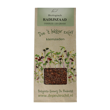 Peuleschil Radijszaad bio 130 Gram