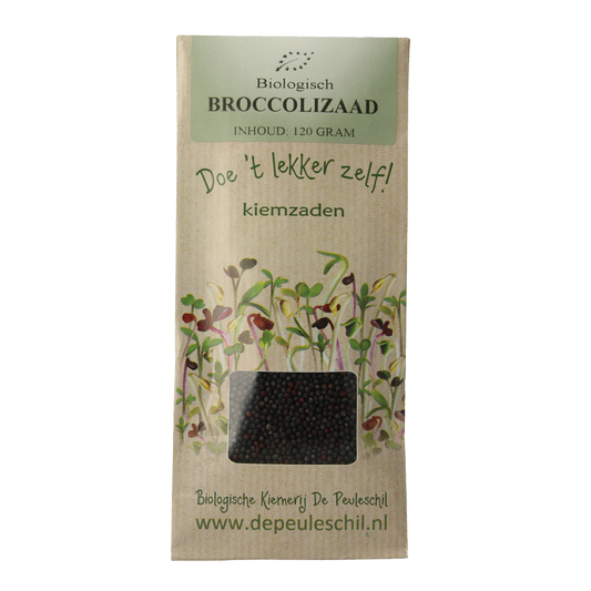 Peuleschil Broccoli zaad bio 115 Gram