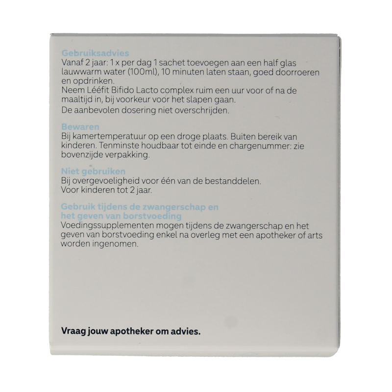 Leefit Bifido lacto complex 10 Sachets