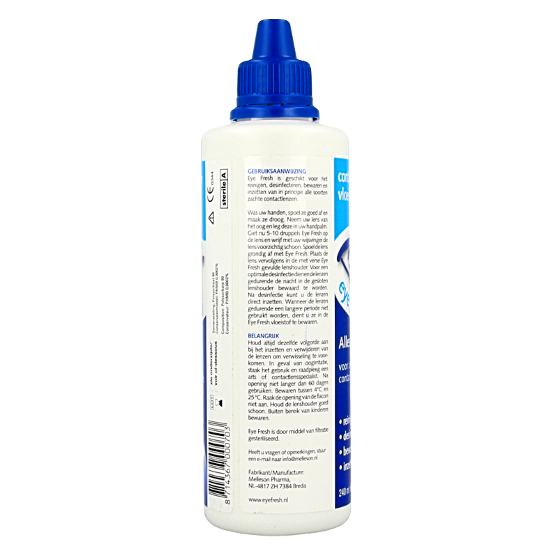 Eyefresh Alles-in-1 vloeistof zachte lenzen 240 Milliliter