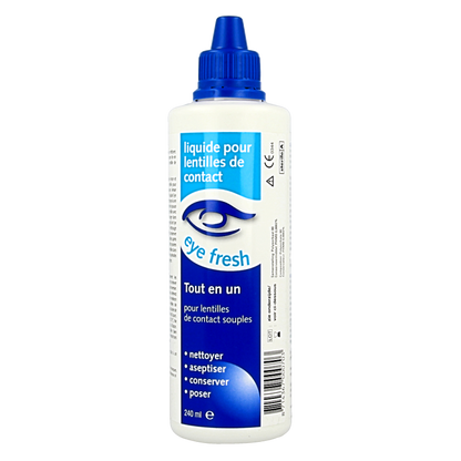 Eyefresh Alles-in-1 vloeistof zachte lenzen 240 Milliliter