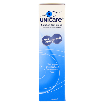 Unicare Alles-in-een vloeistof zachte lenzen 240.00 Milliliter