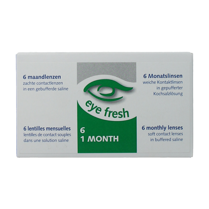 Eyefresh Maandlenzen -2.50 6 Stuks