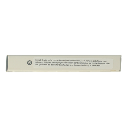 Eyefresh Maandlenzen -4.50  6 Stuks
