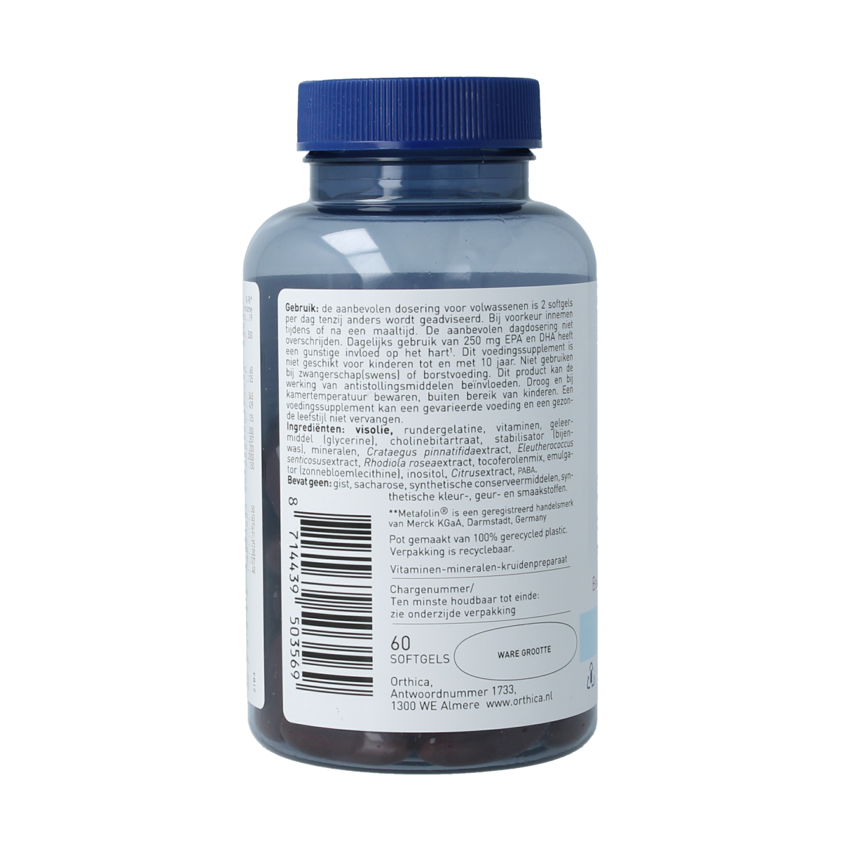 Orthica Multi 50+ 60.00 Softgels