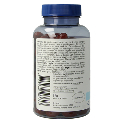 Orthica Multi 65+ 120.00 Softgels