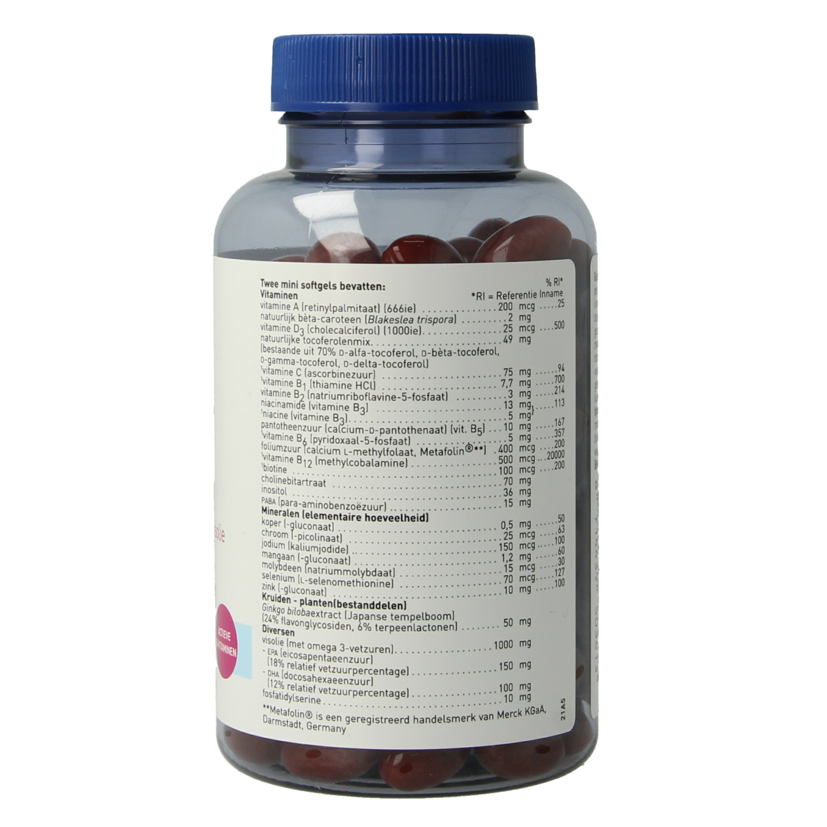 Orthica Multi 65+ 120.00 Softgels