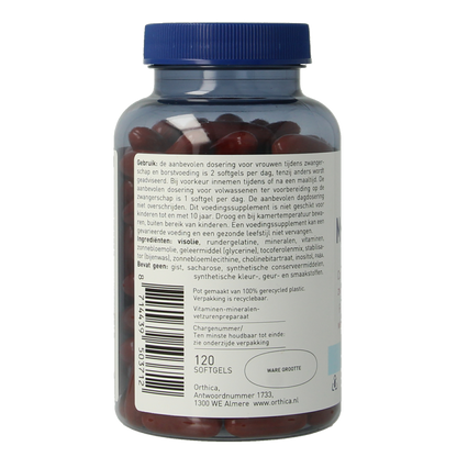 Orthica Multi prena fem 120.00 Softgels