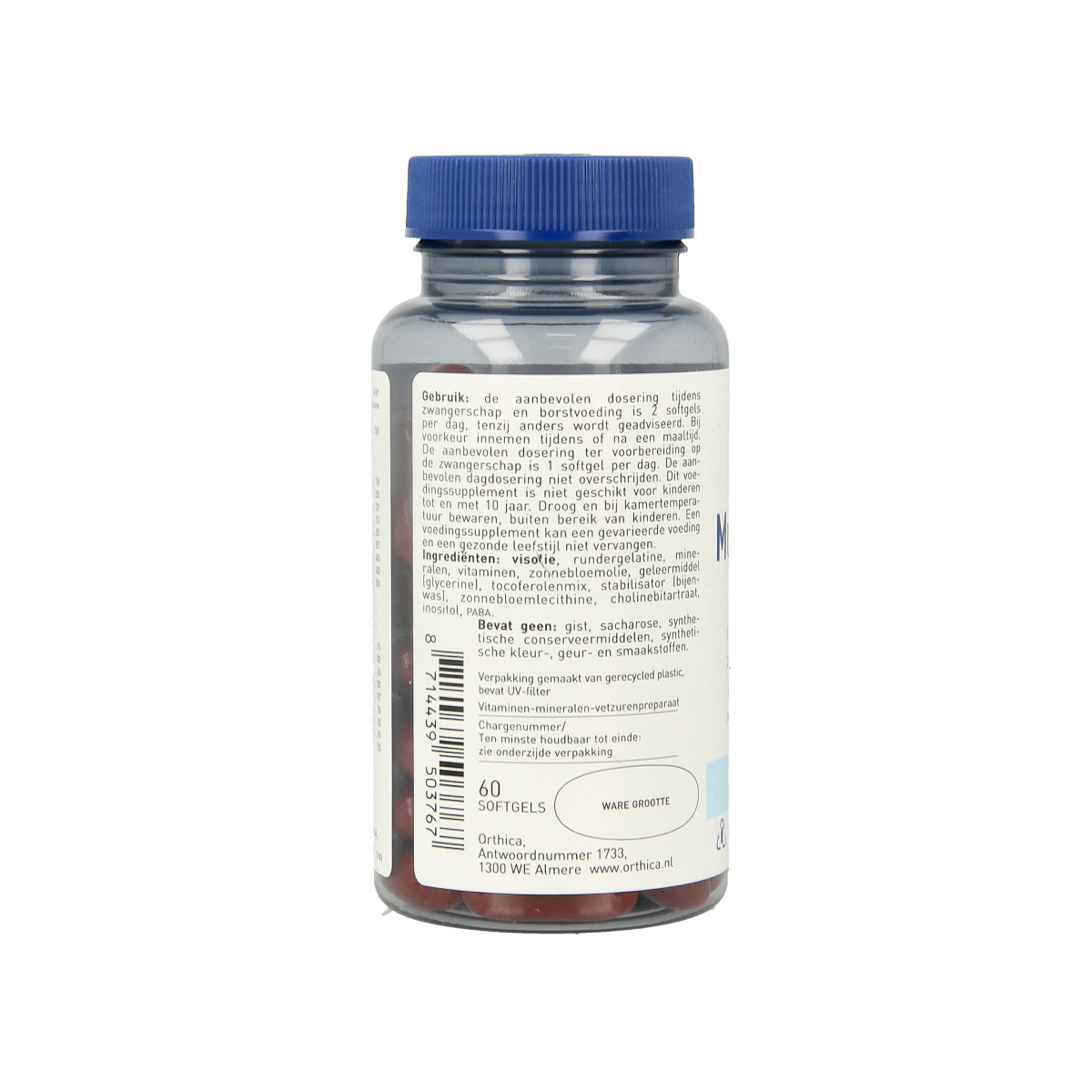 Orthica Multi prena fem 60.00 Softgels