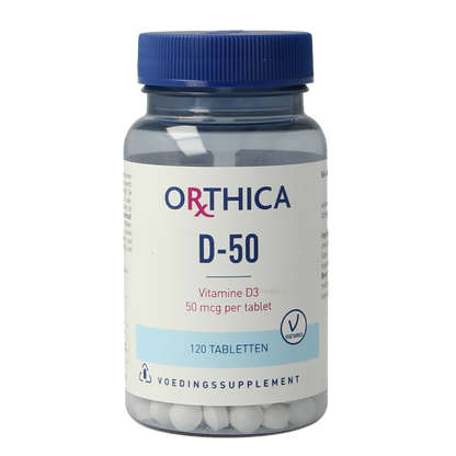 Orthica Vitamine D-50 120.00 Tabletten