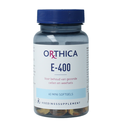 Orthica Vitamine E-400 60.00 Softgels