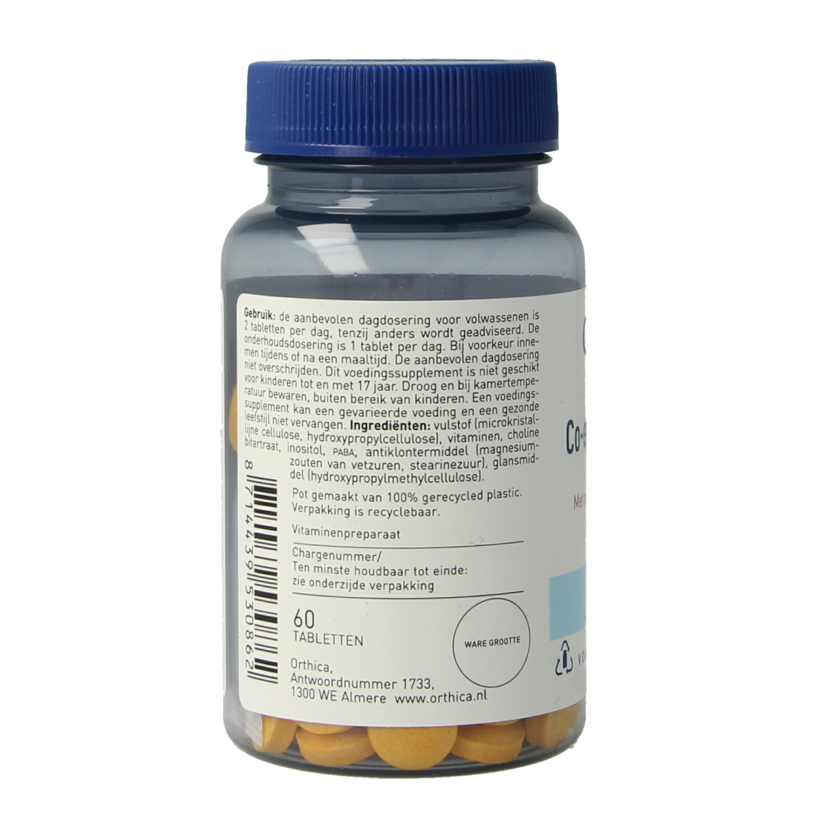 Orthica Co-enzym B complex 60.00 Tabletten
