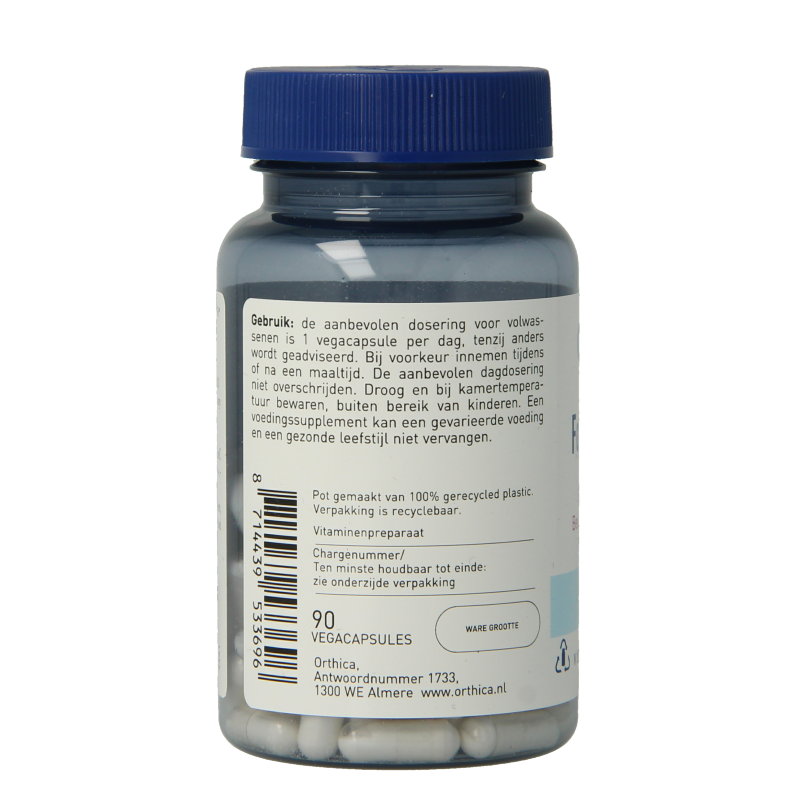 Orthica Foliumzuur 400 90 Vegetarische capsules