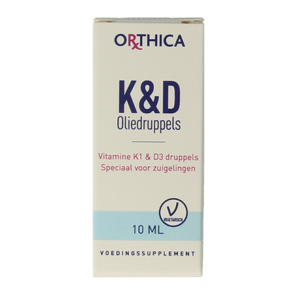 Orthica Vitamine K & D zuigeling 10 Milliliter
