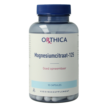 Orthica Magnesium citraat 125 90 Capsules