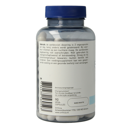 Orthica L-Lysine 500 90 Capsules