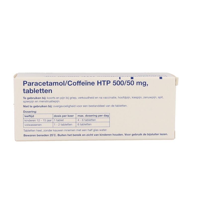 Healthypharm Paracetamol 500mg coffeine 40 Tabletten