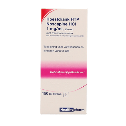 Healthypharm Noscapine hoestdrank 150.00 Milliliter