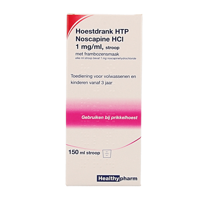 Healthypharm Noscapine hoestdrank 150 Milliliter