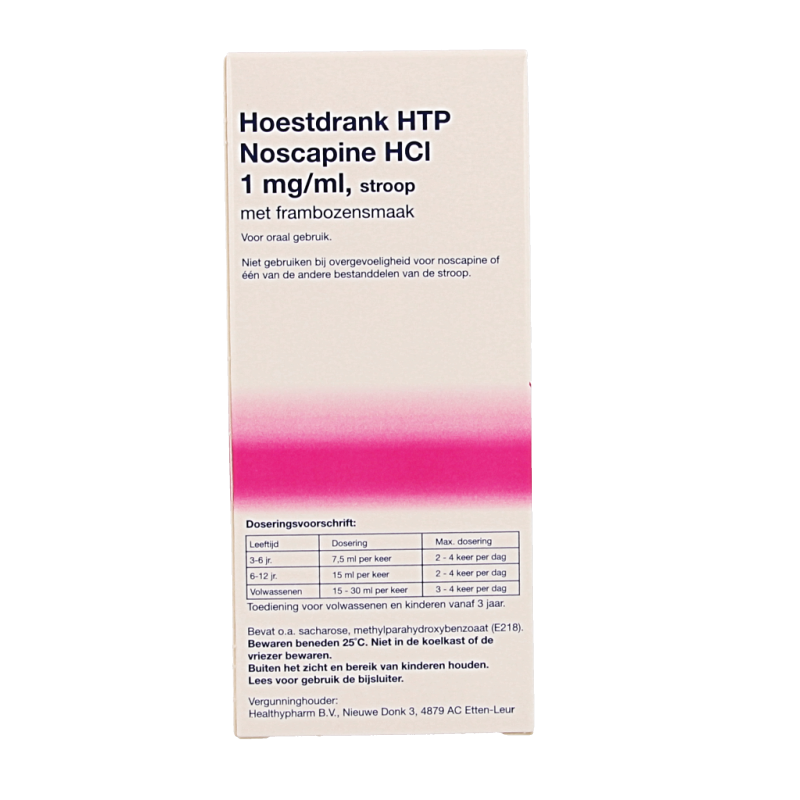 Healthypharm Noscapine hoestdrank 150 Milliliter