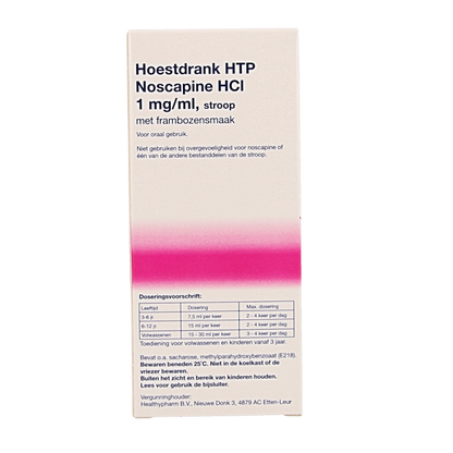 Healthypharm Noscapine hoestdrank 150 Milliliter