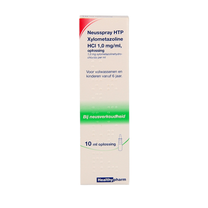 Healthypharm Neusspray xylometazoline 1.0% 10 Milliliter