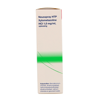 Healthypharm Neusspray xylometazoline 1.0% 10 Milliliter