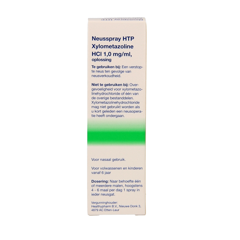 Healthypharm Neusspray xylometazoline 1.0% 10 Milliliter