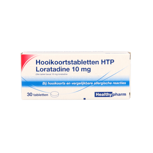 Healthypharm Loratadine hooikoorts tablet 30 Tabletten