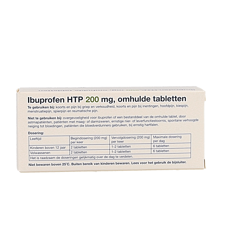 Healthypharm Ibuprofen 200mg 40 Tabletten