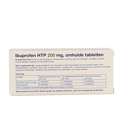 Healthypharm Ibuprofen 200mg 40.00 Tabletten