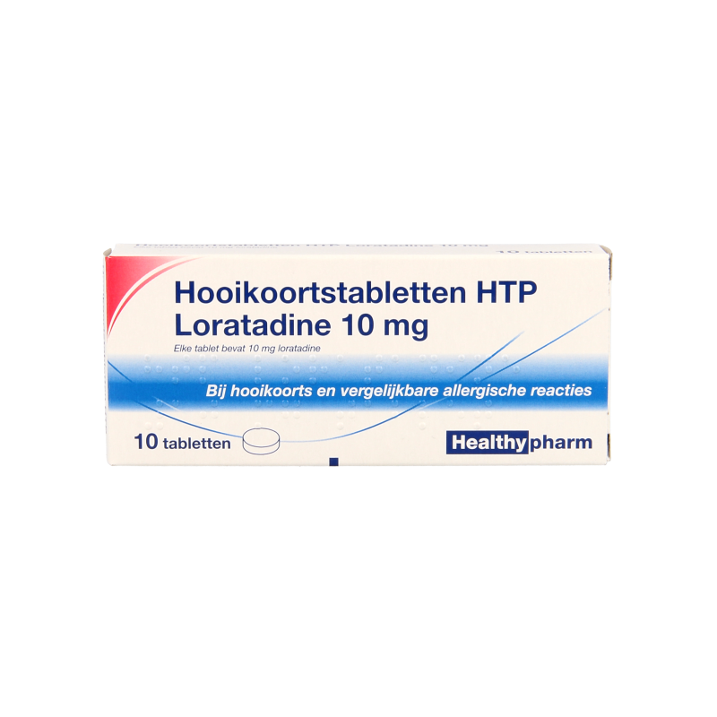 Healthypharm Loratadine hooikoorts tablet 10 Tabletten
