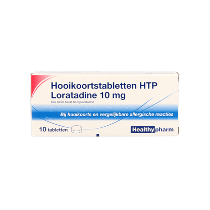 Healthypharm Loratadine hooikoorts tablet 10 Tabletten