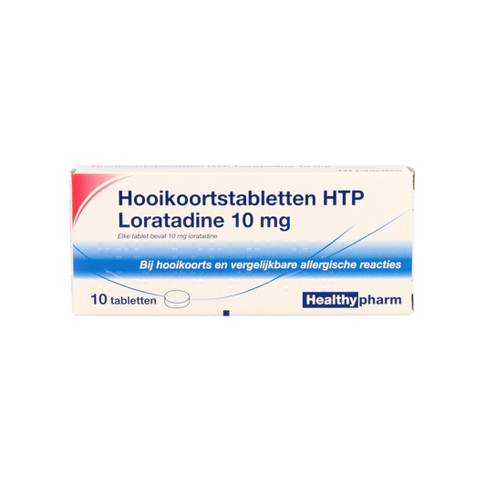 Healthypharm Loratadine hooikoorts tablet 10 Tabletten