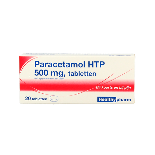 Healthypharm Paracetamol 500mg 20 Tabletten