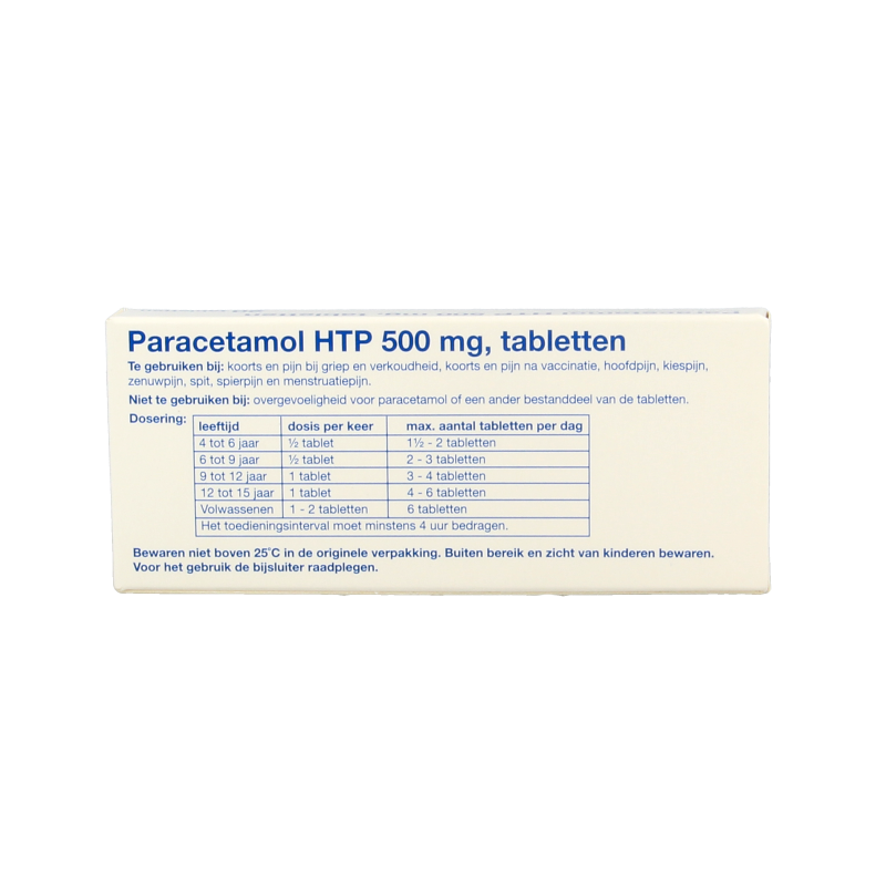 Healthypharm Paracetamol 500mg 20 Tabletten