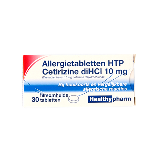 Healthypharm Cetirizine diHCl 10mg 30 Tabletten