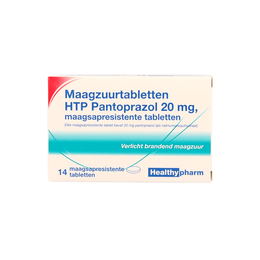 Healthypharm Pantoprazol 20mg 14.00 Stuks