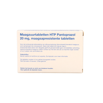 Healthypharm Pantoprazol 20mg 14 Stuks