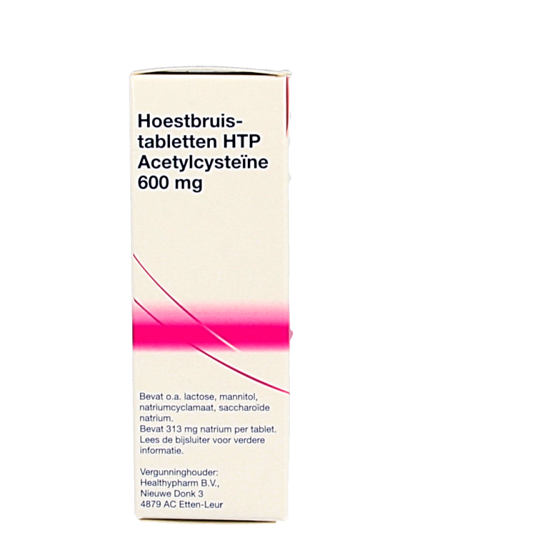 Healthypharm Acetylcysteine 600mg 10 Bruistabletten