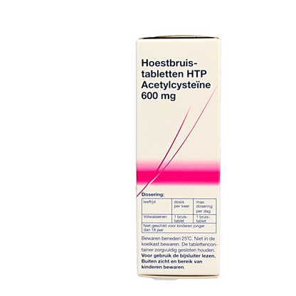 Healthypharm Acetylcysteine 600mg 10 Bruistabletten