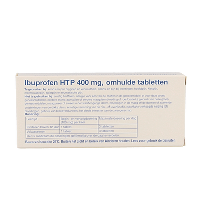 Healthypharm Ibuprofen 400mg 20 Tabletten