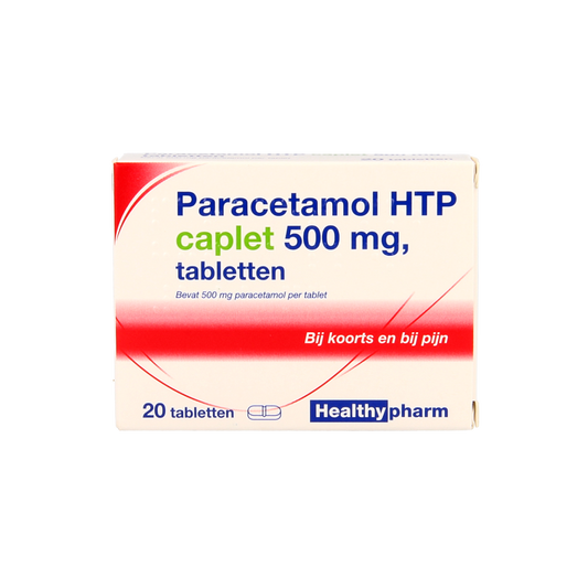 Healthypharm Paracetamol caplet 500 20.00 Tabletten