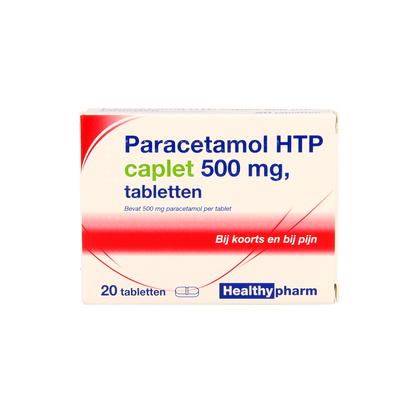 Healthypharm Paracetamol caplet 500 20.00 Tabletten